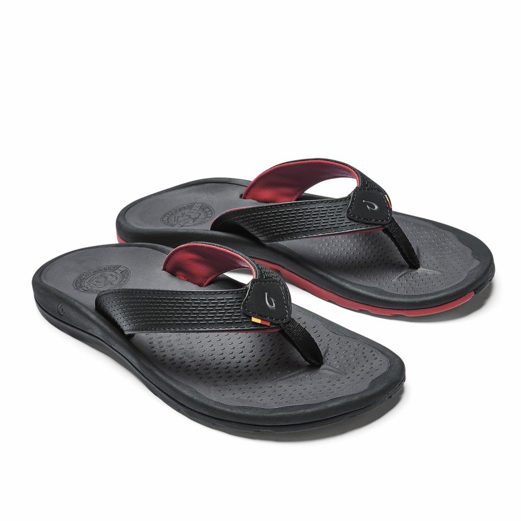 Sandalias Olukai ‘Imaka - Chanclas Mujer Negros 20608-941